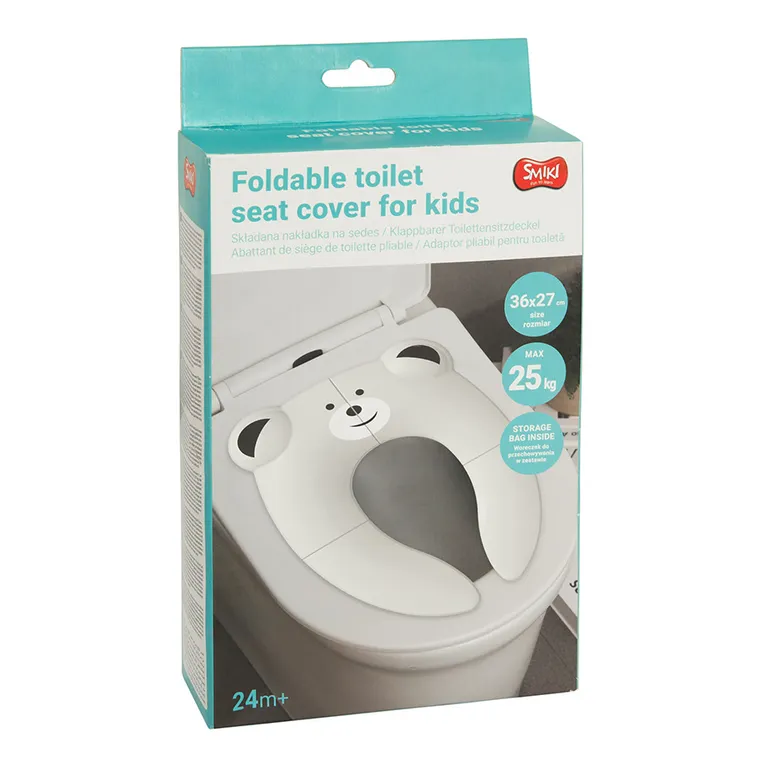 Smiki, adaptor pliabil pentru toaleta, ursulet