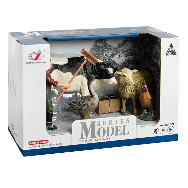 Smiki, Animale de ferma, set de figurine, 5 buc.