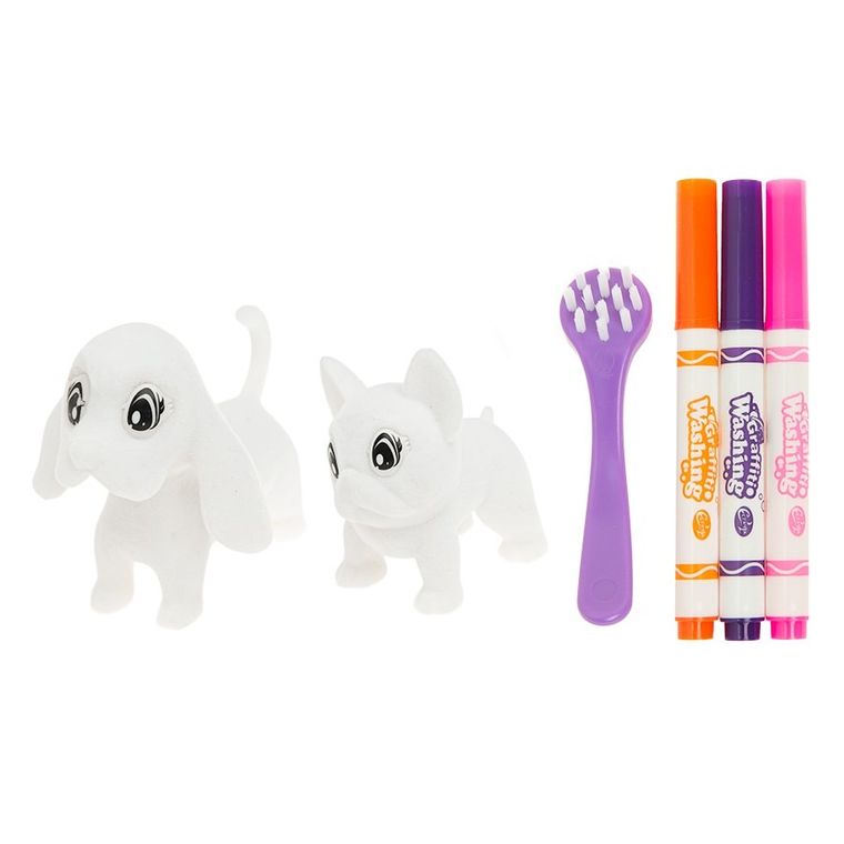 Smiki, Color & Clean, Catelusi, figurine lavabile de pictat, 1 buc.