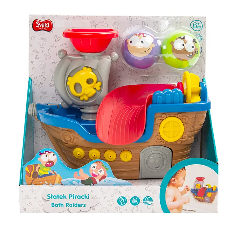 Smiki, Corabie de pirati, jucarie de baie