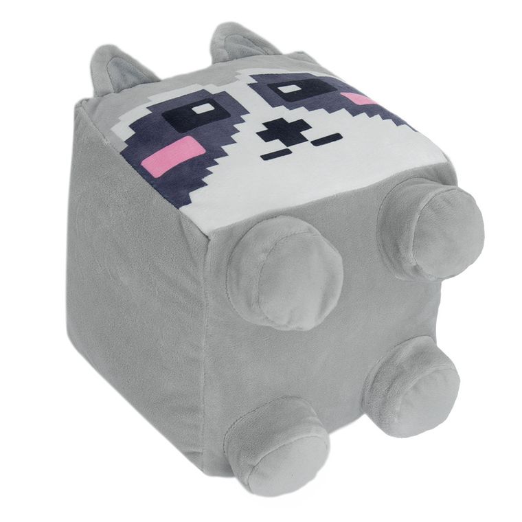 Smiki, Cubemals, Raton, jucarie de plus, gri