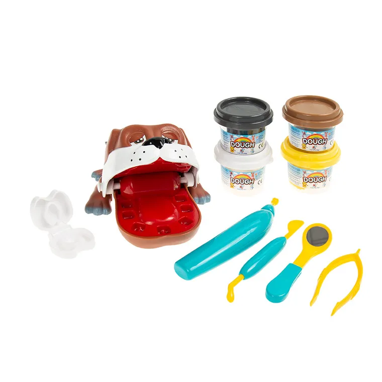 Smiki, Dentist canin, plastilina, set