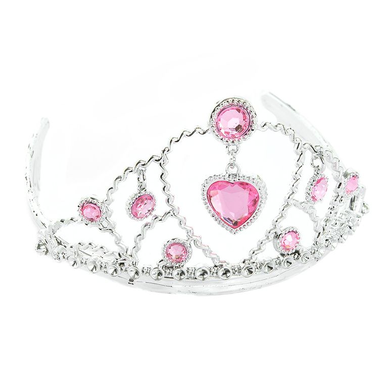 Smiki, Diadema si agrafe, set printesa, roz