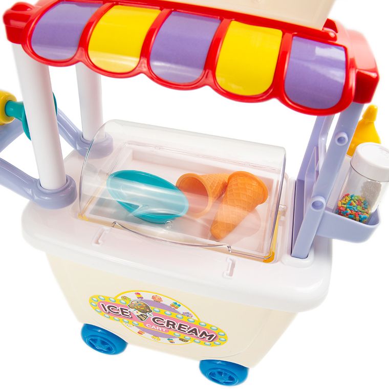 Smiki, Dough Ice Dream Cart, Carucior cu inghetata, plastilina