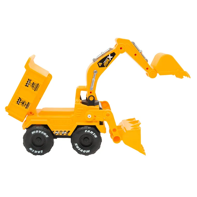 Smiki, Excavator cu basculanta, lumini si sunete, vehicul
