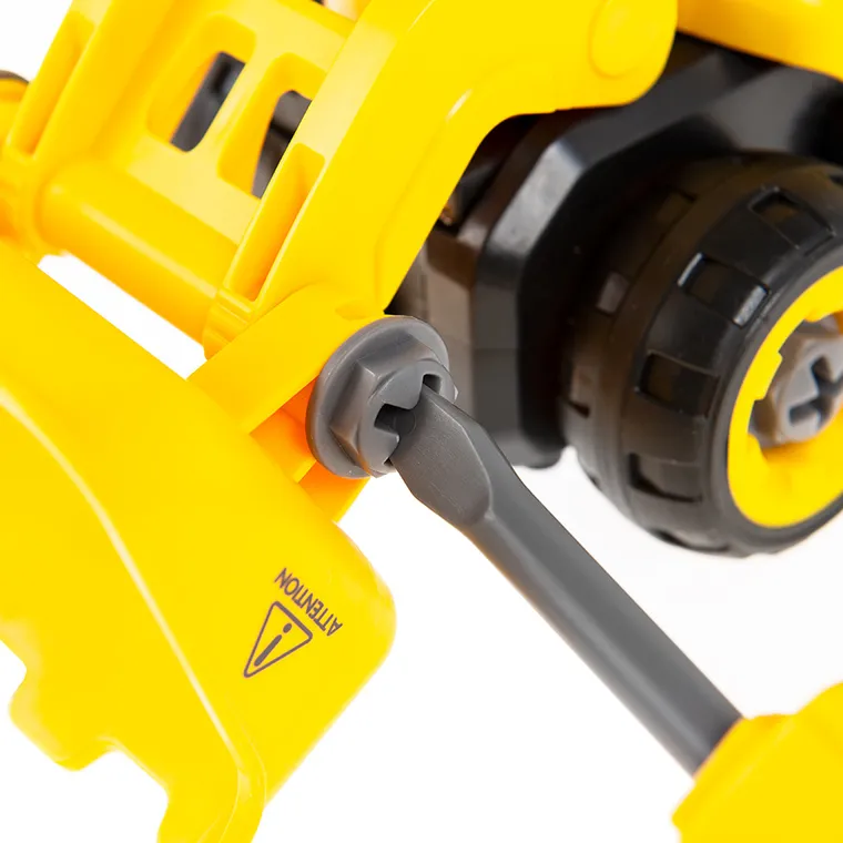 Smiki, excavator cu sunete si surubelnita, vehicul