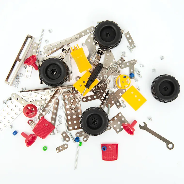 Smiki, Excavator, set de asamblare, 208 elemente