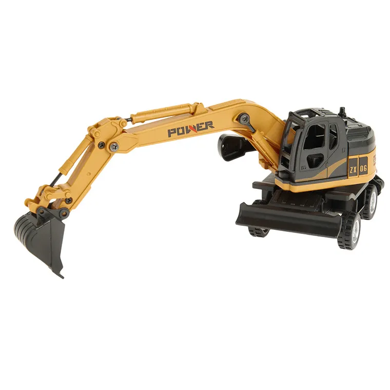 Smiki, Excavator, vehicul, galben