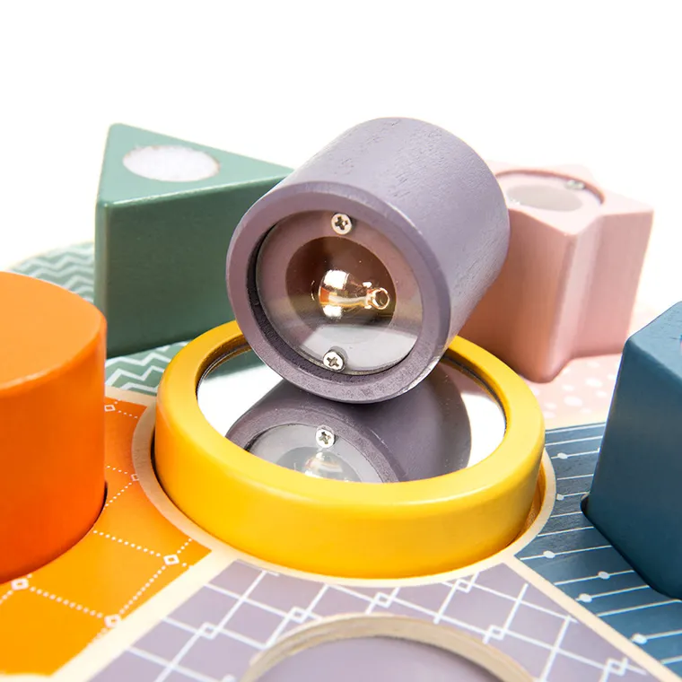 Smiki, Forme si sunete, joc de potrivire din lemn