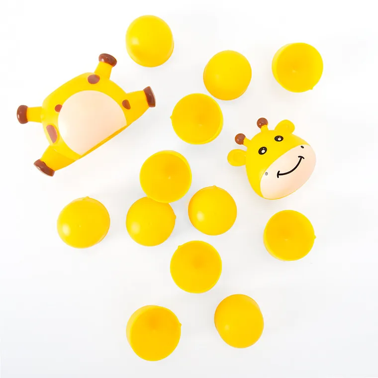 Smiki, Gat de girafa, turn de stivuit, joc de indemanare