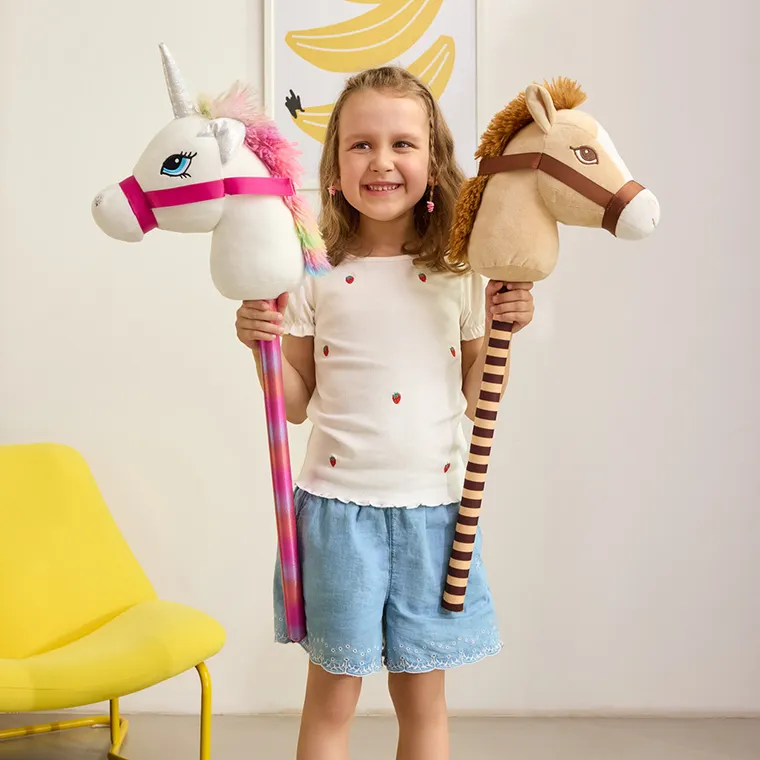 Smiki, Hobby Horse, calut pe bat, 68 cm