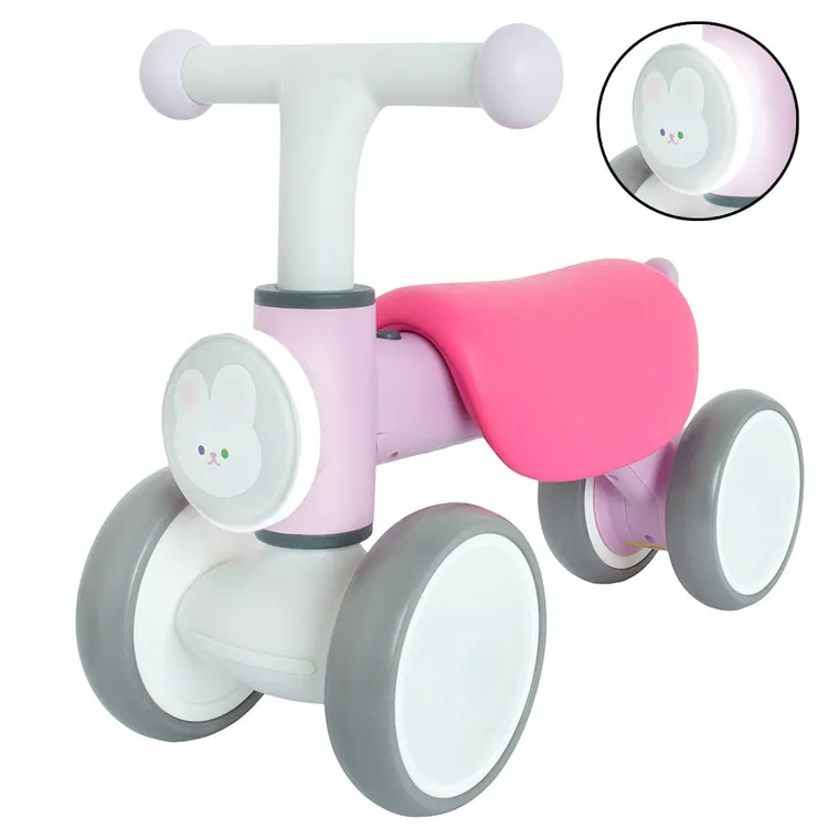 Smiki, Iepuras, bicicleta de echilibru, vehicul fara pedale, lumini LED