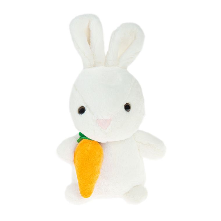 Smiki, Iepuras cu morcov, jucarie de plus, 25 cm