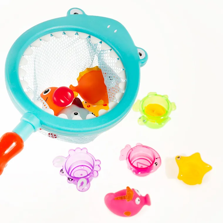 Smiki, joc de pescuit, jucarie de baie, set