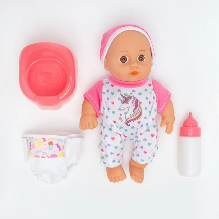 Smiki, Katie, papusa bebelus cu accesorii, 23 cm