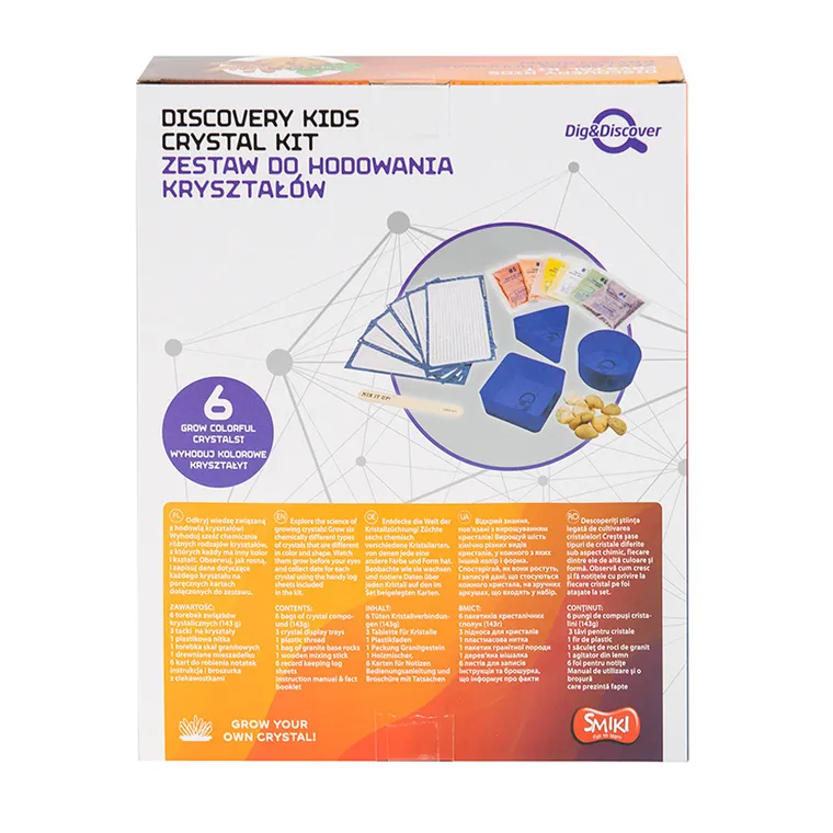 Smiki, Kit de crestere a cristalelor, set de stiinta