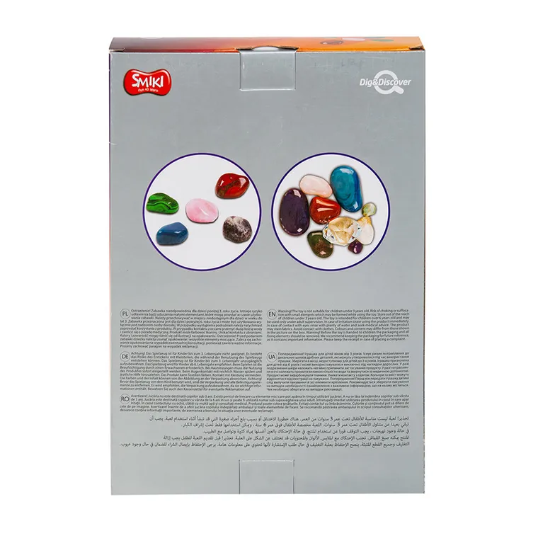 Smiki, Kit excavare, pietre pretioase, set de stiinta