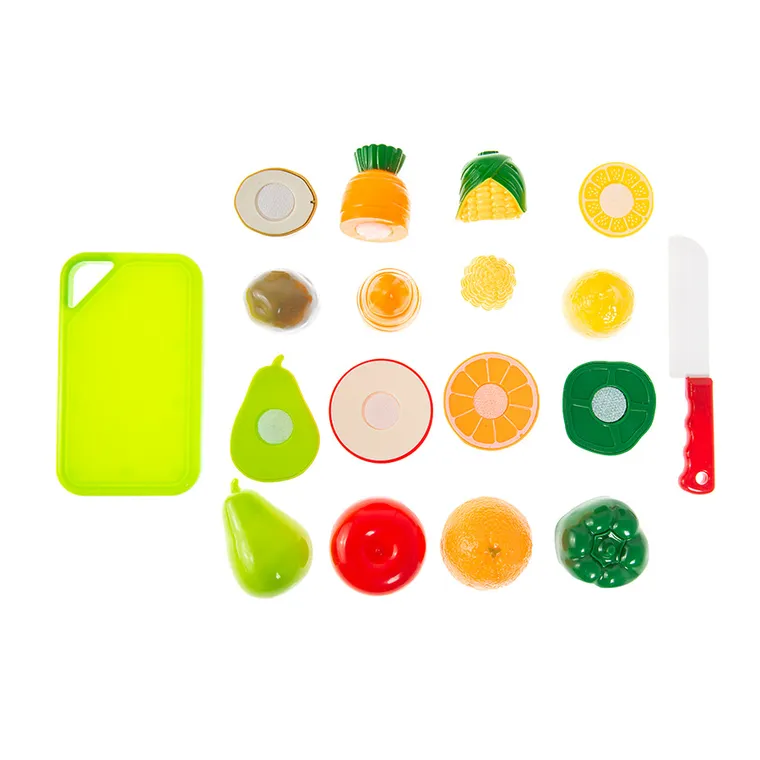 Smiki, Legume si fructe, set de taiat