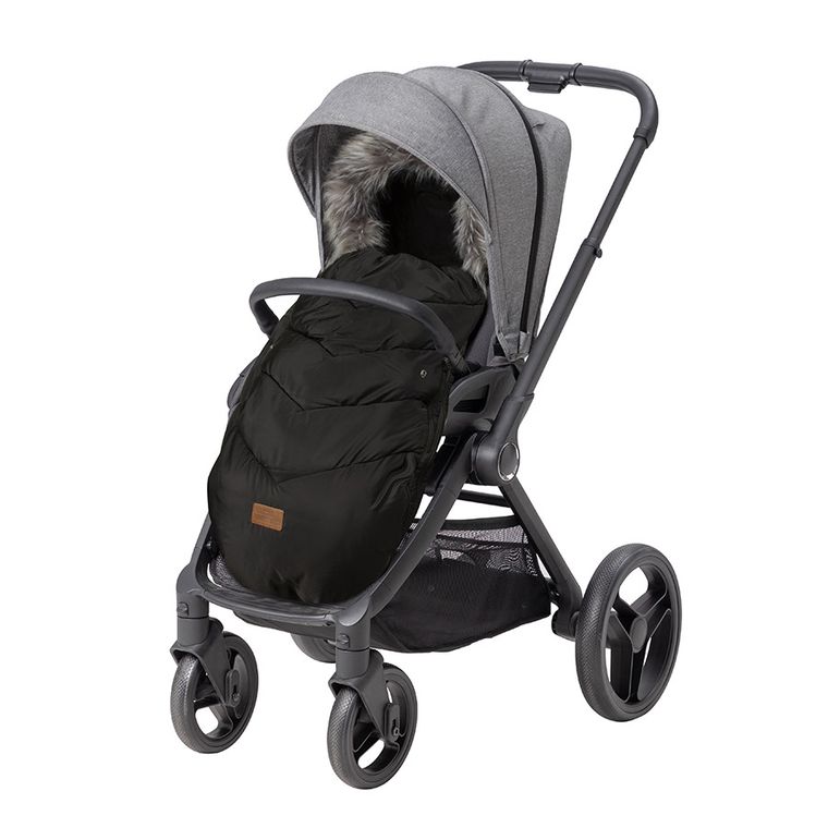 Smiki, Little Adventurer, sac de dormit pentru carucior, negru, 100 cm