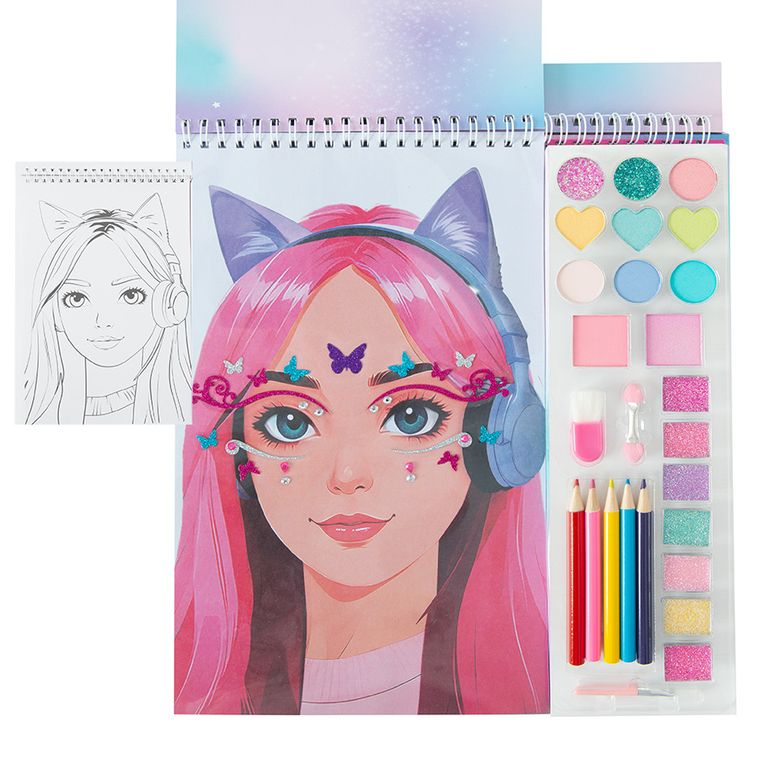 Smiki, Makeup artist, carte cu set de cosmetice