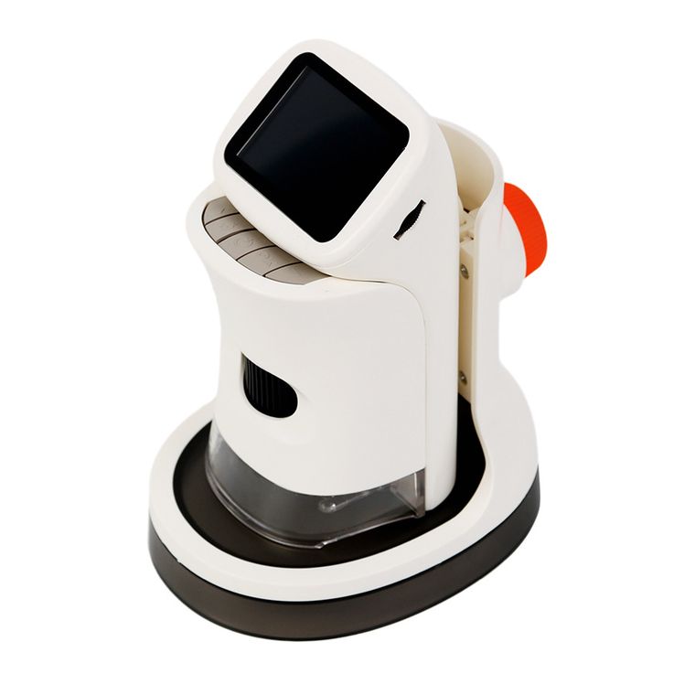 Smiki, microscop electronic, alb