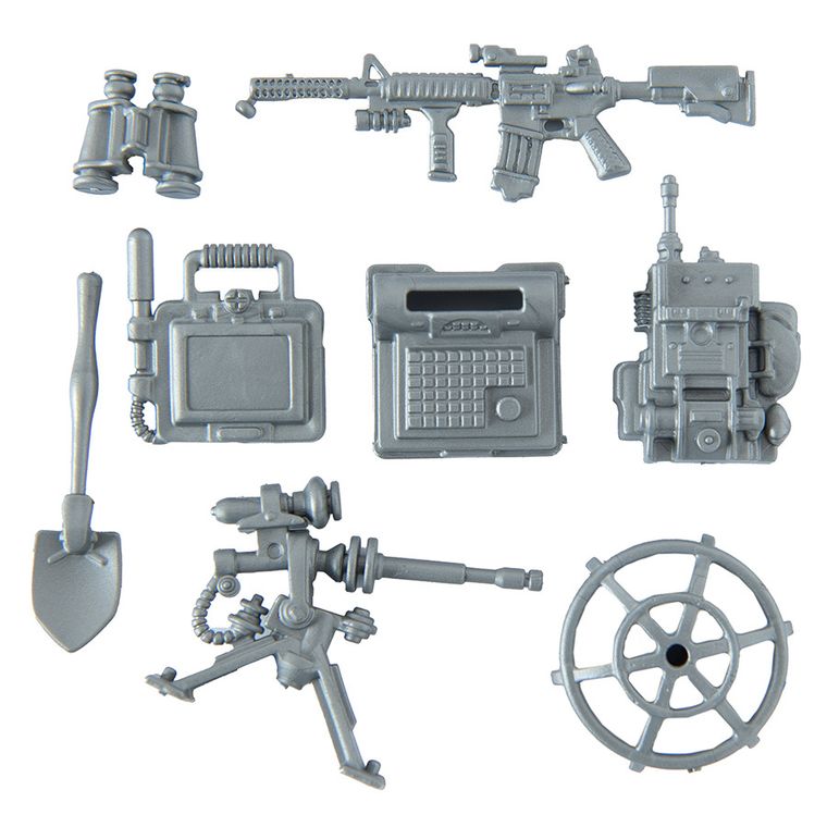 Smiki, Military Base, vehicul cu figurina de soldat si accesorii