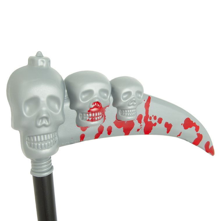 Smiki, Moartea, pelerina cu masca si coasa, costum pentru Halloween