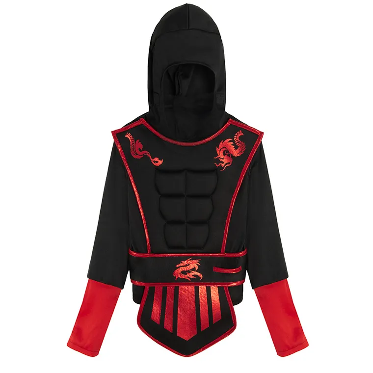 Smiki, Ninja Dragon, costum pentru copii, 5-6 ani