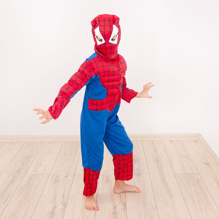 Smiki, Omul Paianjen, costum pentru copii, 7-9 ani