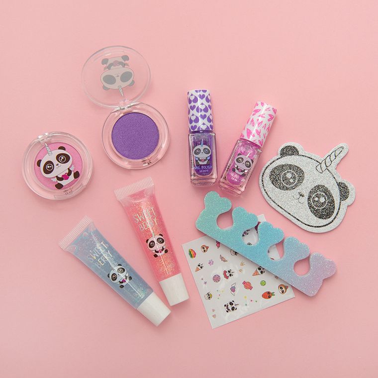 Smiki, Panda-unicorn, set cosmetice pentru machiaj