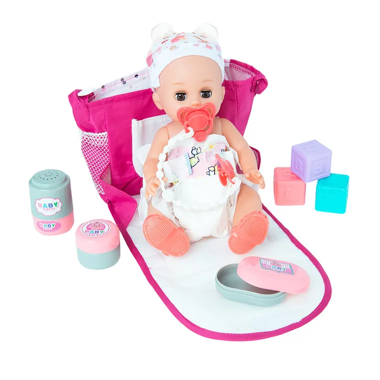 Smiki, papusa bebelus interactiva cu accesorii