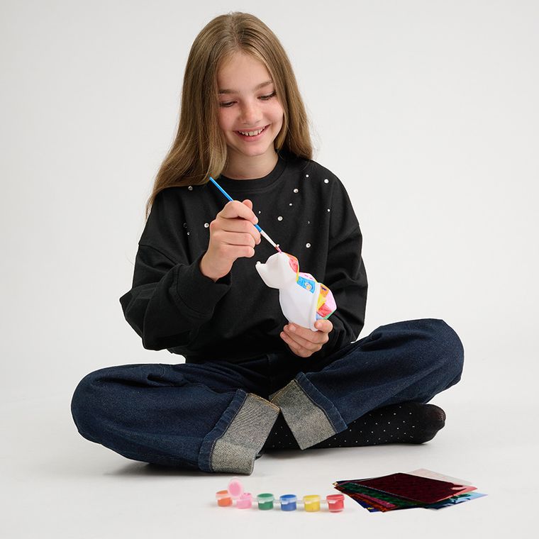 Smiki, Pisica, lampa de decorat, set cu acuarele