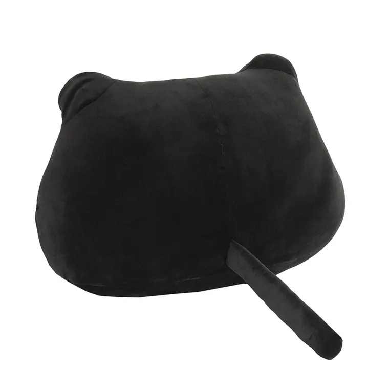 Smiki, Pisicuta, jucarie de plus, negru, 33 cm