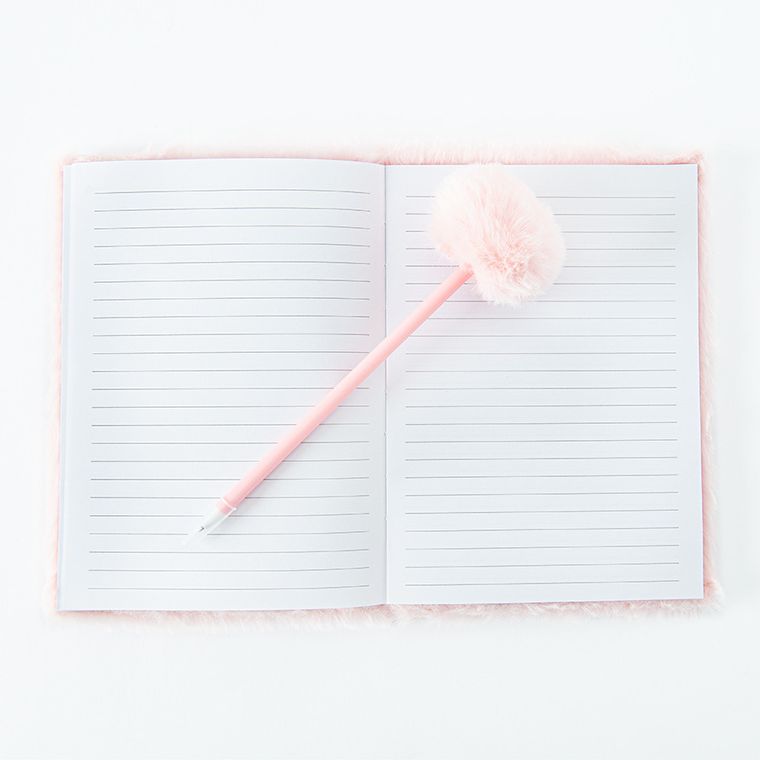 Smiki, Pisicuta, jurnal de plus, carnetel, roz, 1 buc.