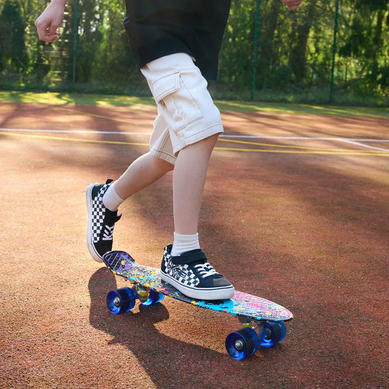 Smiki, placa skateboard de tip fish, mix