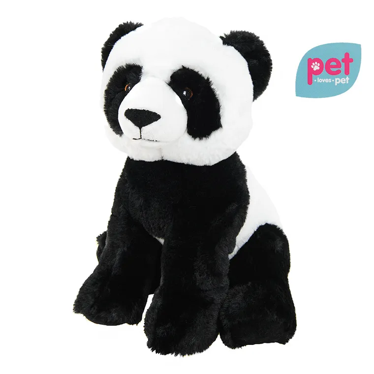 Smiki, Plus Eco-friendly, Pet loves pet, Panda, jucarie de plus, 28 cm
