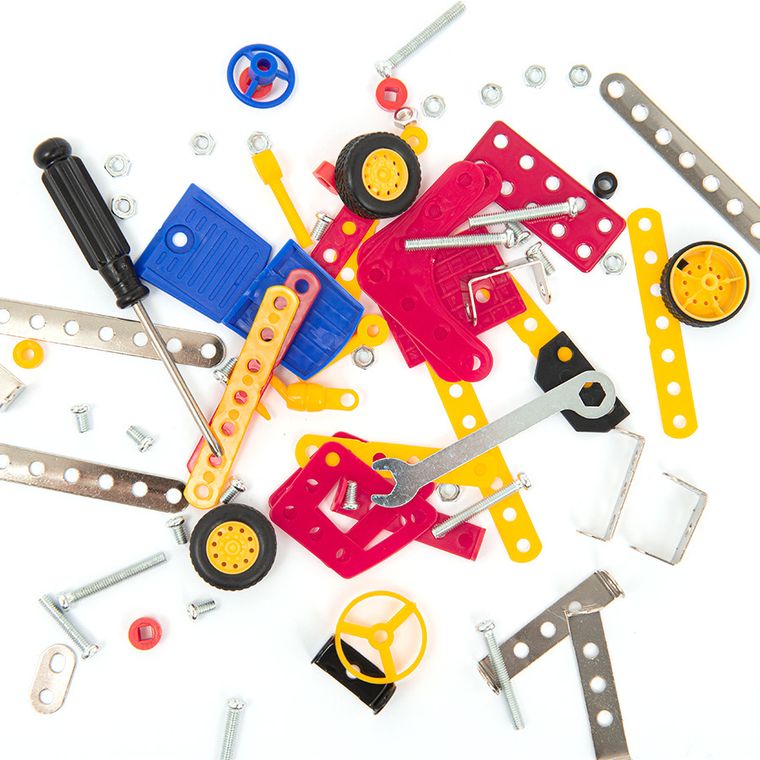 Smiki, Pompieri, set de asamblare, 206 elemente