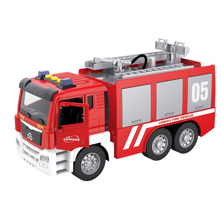Smiki, Pompieri, vehicul cu lumini si sunete, 1:12