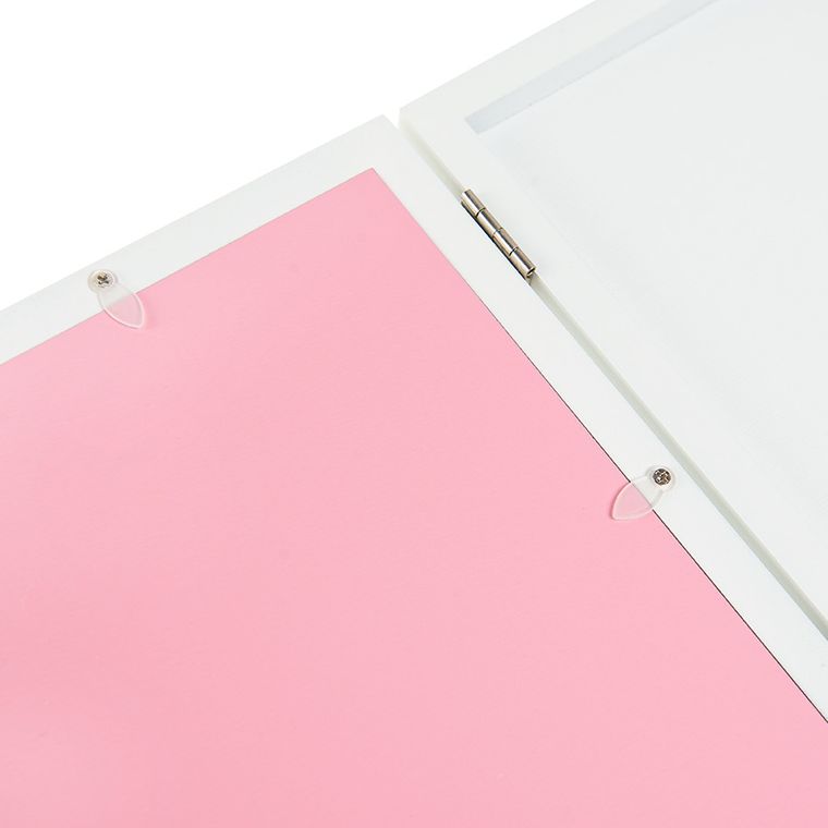 Smiki, Rama foto tripla cu amprenta bebe, 52 cm