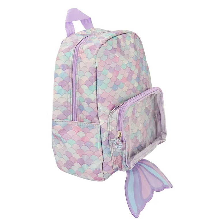 Smiki, rucsac pentru prescolari, Sirena violet