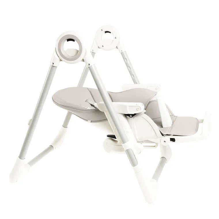 Smiki, scaun de masa bebe, bej deschis