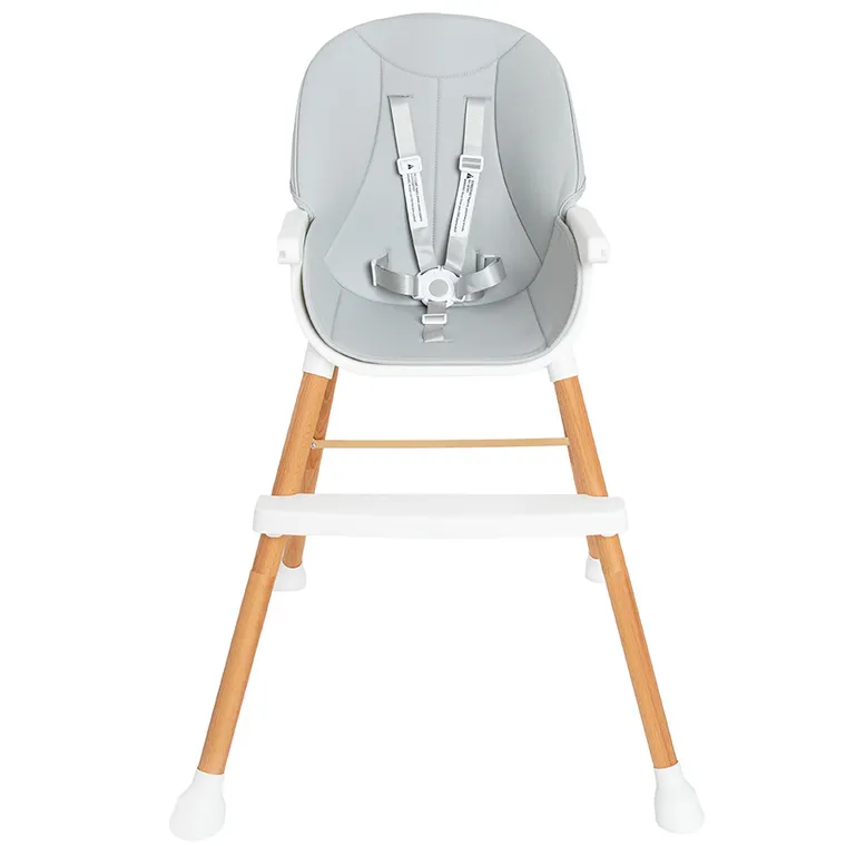 Smiki, scaun de masa bebe, gri