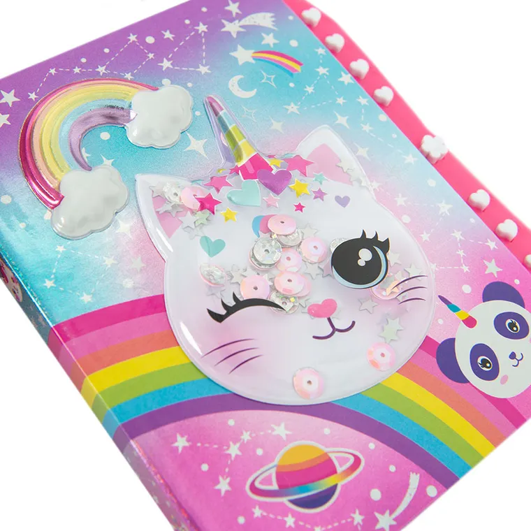 Smiki, Secret me, Pisica, jurnal magic cu cifru si pix UV