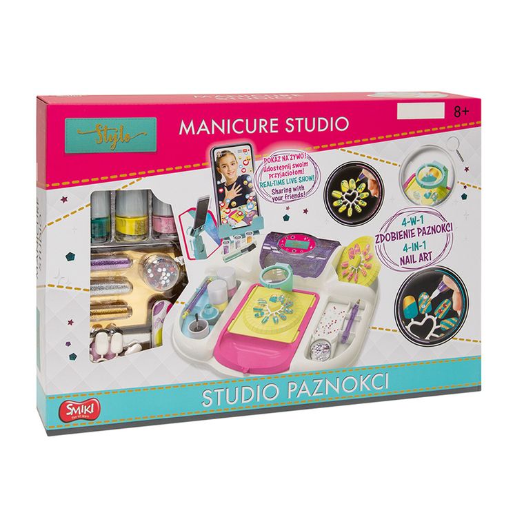 Smiki, Stylo, set de unghii cu lampa