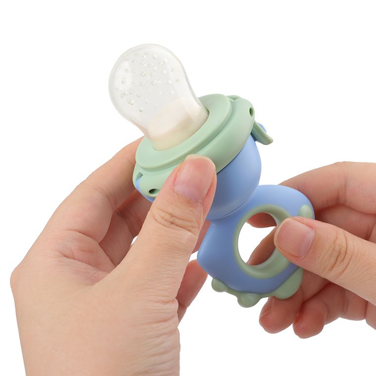 Smiki, Suzeta de dentitie pentru fructe, albastru