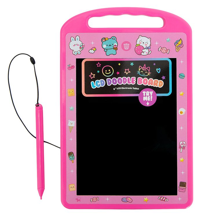 Smiki, tableta LCD de desenat, magnetica, set cu accesorii