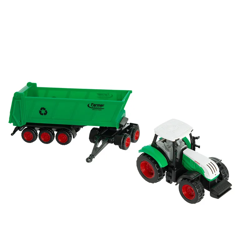 Smiki, Tractor cu remorca, vehicul, 1:72