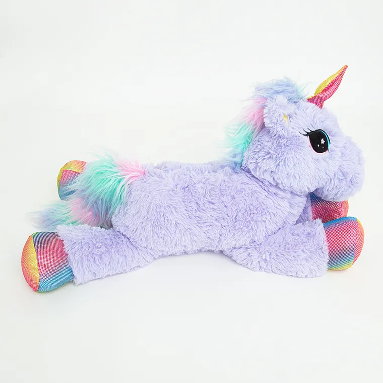 Smiki, Unicorn, jucarie de plus, violet, 60 cm