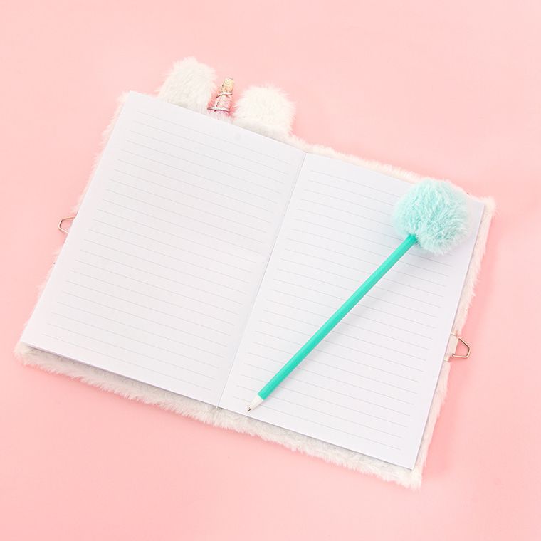 Smiki, Unicorn, jurnal de plus cu pix, 25-16 cm