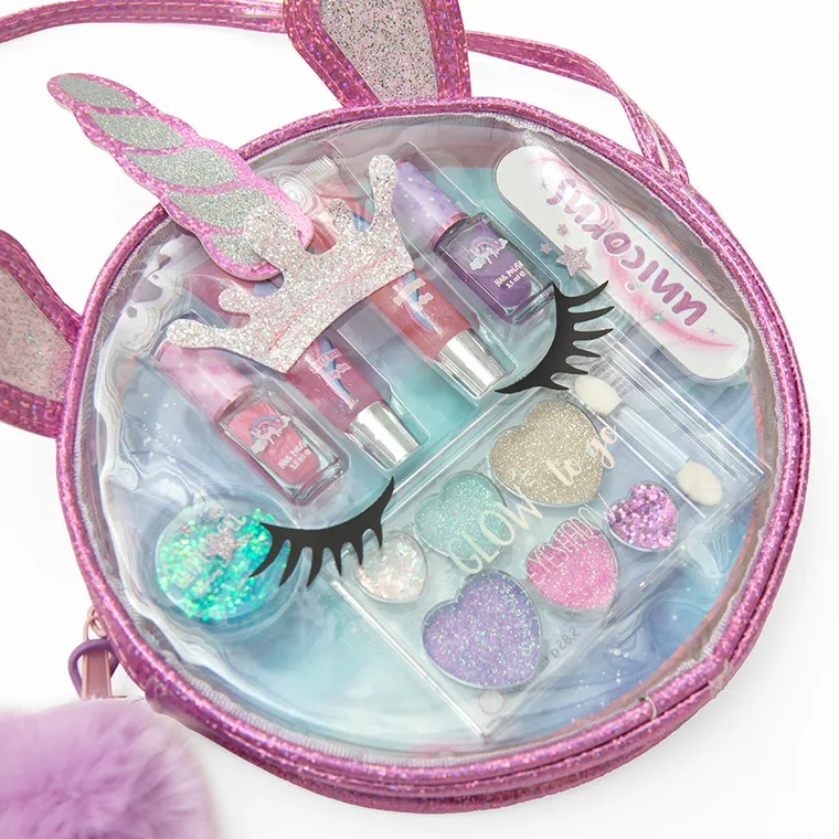 Smiki, Unicorn, set cosmetice pentru machiaj in geanta